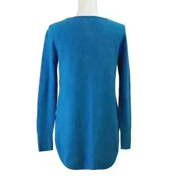 Halogen Teal Cashmere Sweater Size XS - Picture 6 of 6